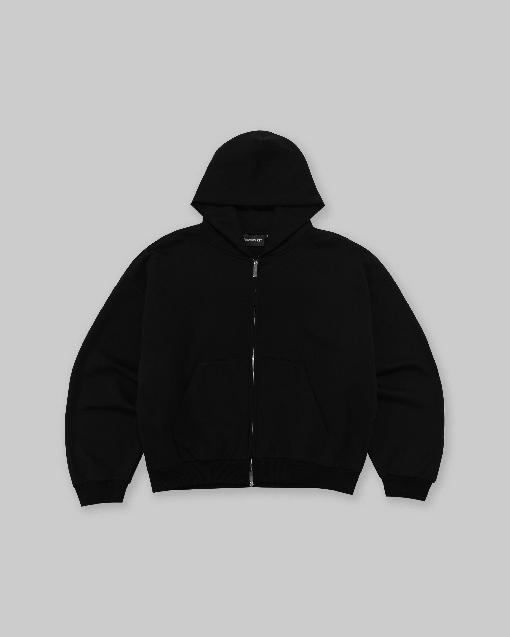 Daily Logo Zip Hoodie - Obsidian Black – Chosen Few Athletics
